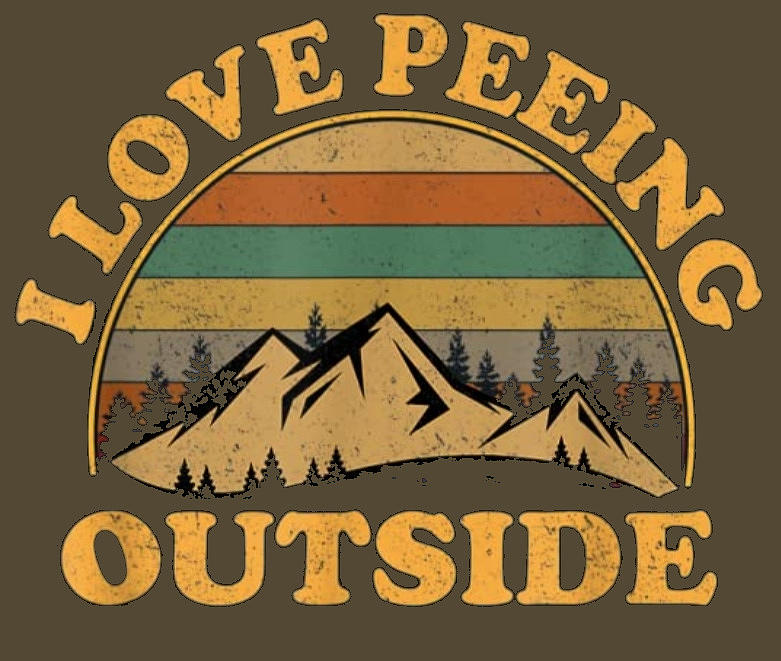 I Love Peeing Outside - Funny T Shirt For Friends Digital Art by ...