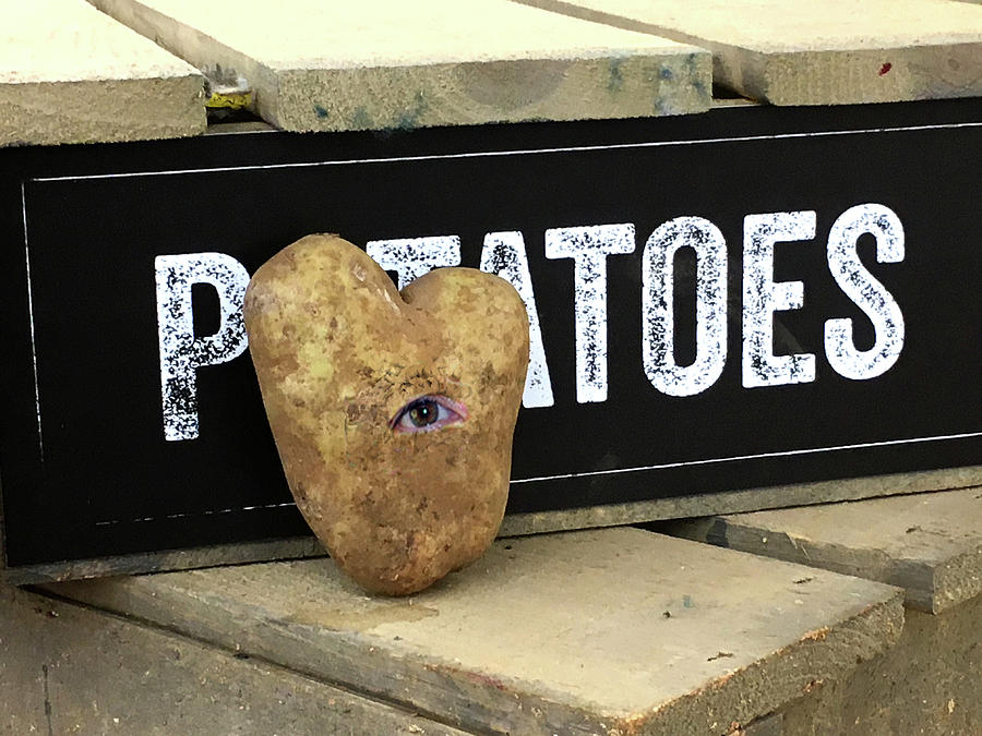 I Love Potatoes Photograph by Engle Meredith I Love Potatoes Photograph by Engle Meredith