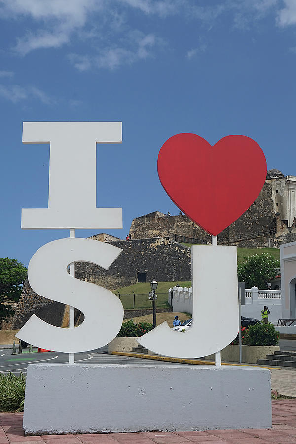 I Love San Juan Photograph by Richard Reeve