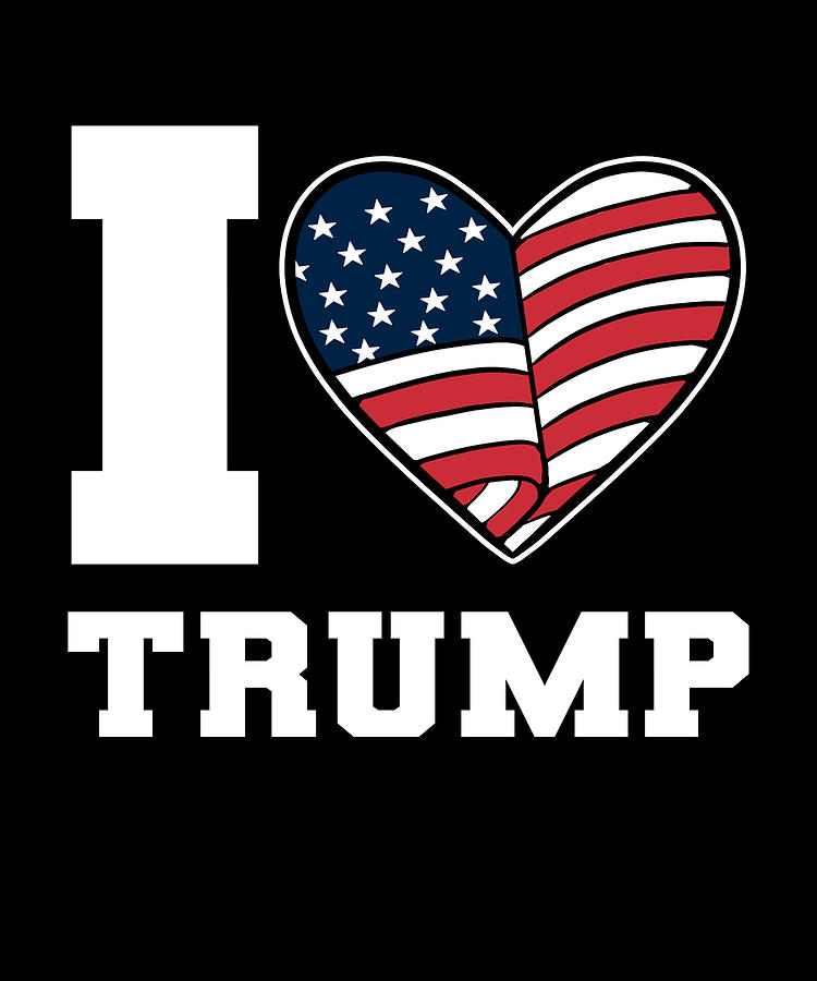 Donald Trump USA Flag Americana Youth Kids T-Shirt Patriotic 