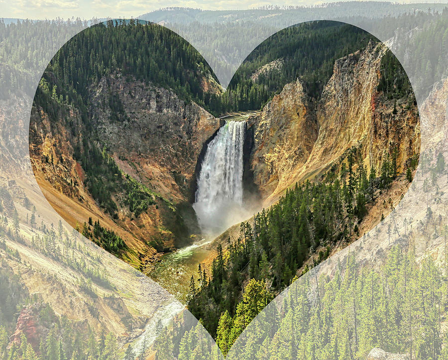 I Love Yellowstone Photograph by Judy Vincent
