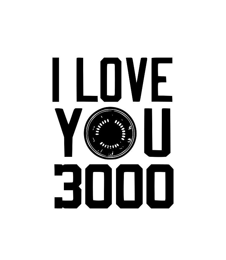 I Love You 3000 Digital Art By Allen Kristiyono