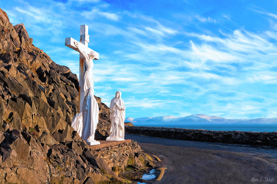 I Met Jesus on the Slea Head Road in Ireland Photograph by Mark E Tisdale