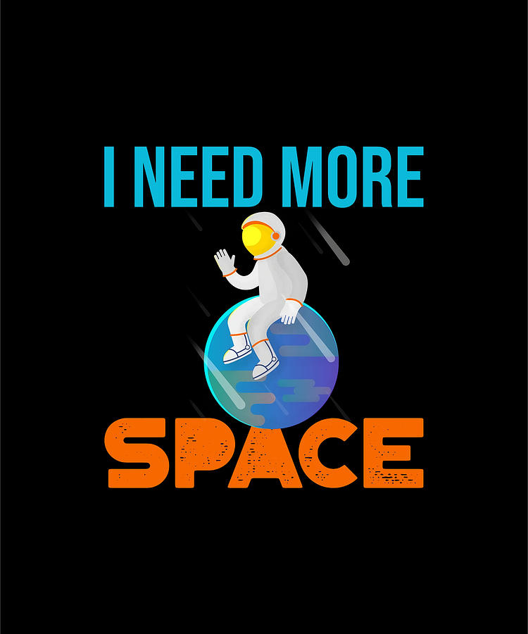 I Need More Space Poster 80s Painting by Stewart Shaw - Fine Art America