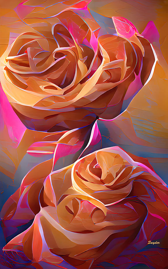I Never Promised You A Rose Garden AI Digital Art by Floyd Snyder