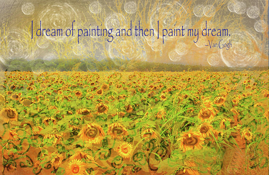 I Paint My Dream Digital Art by Jolynn Reed