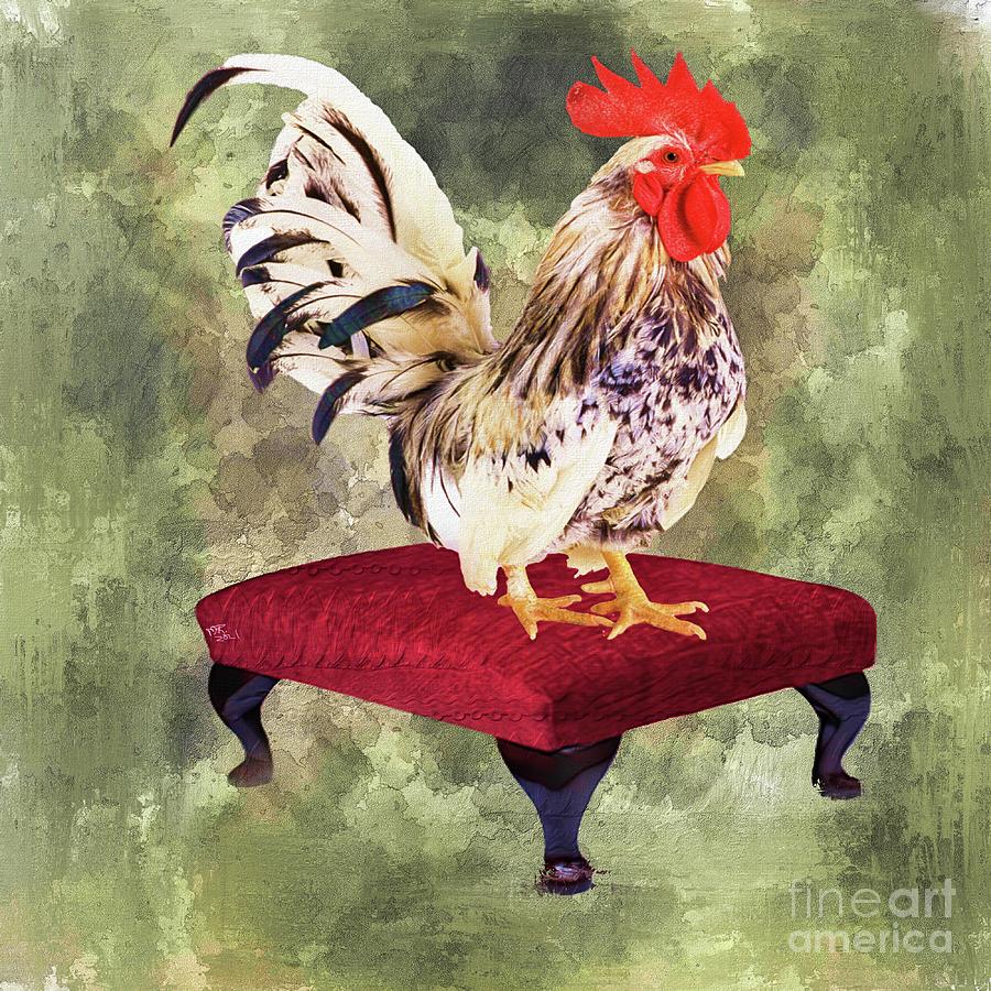 I shall be called Rooster Digital Art by Michelle Ressler