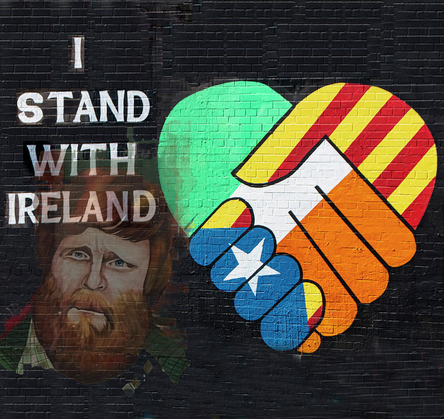 I Stand With Ireland Photograph by Edward Shmunes
