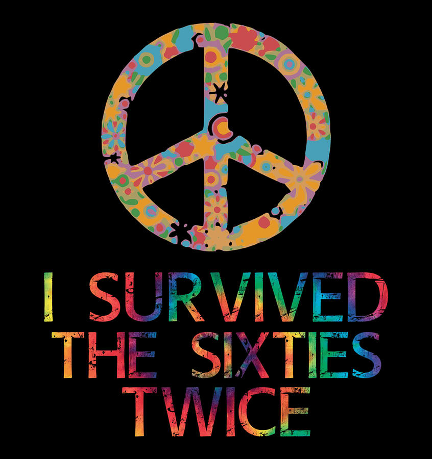 i survived the 60's twice t shirt