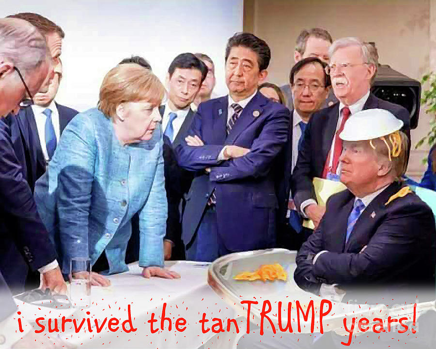 I Survived The TanTrump Years 20201128 Photograph by Wingsdomain Art and Photography