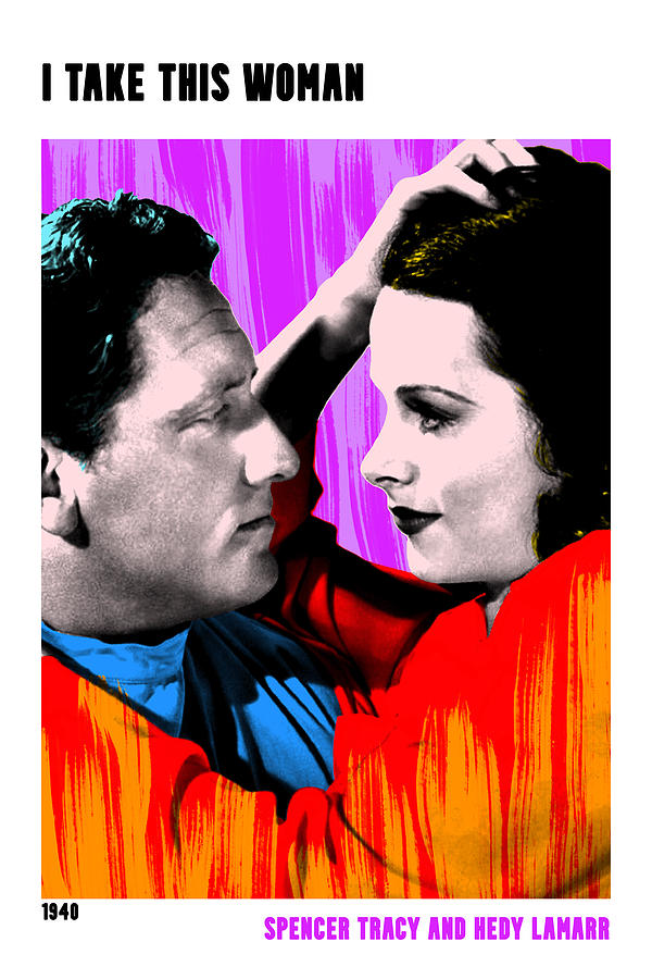 I Take This Woman, 1940, movie poster, with synopsis Mixed Media by Movie World Posters