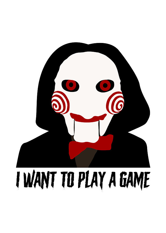 Saw - I want to play a game - Desenho de mel_o_retorno - Gartic