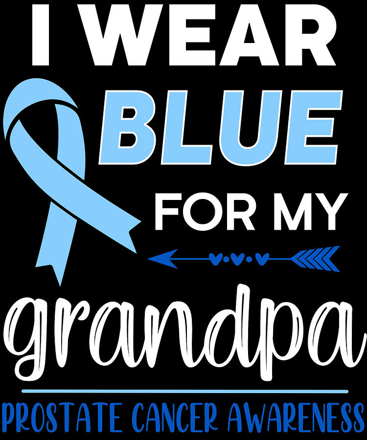 prostate cancer ribbon grandpa