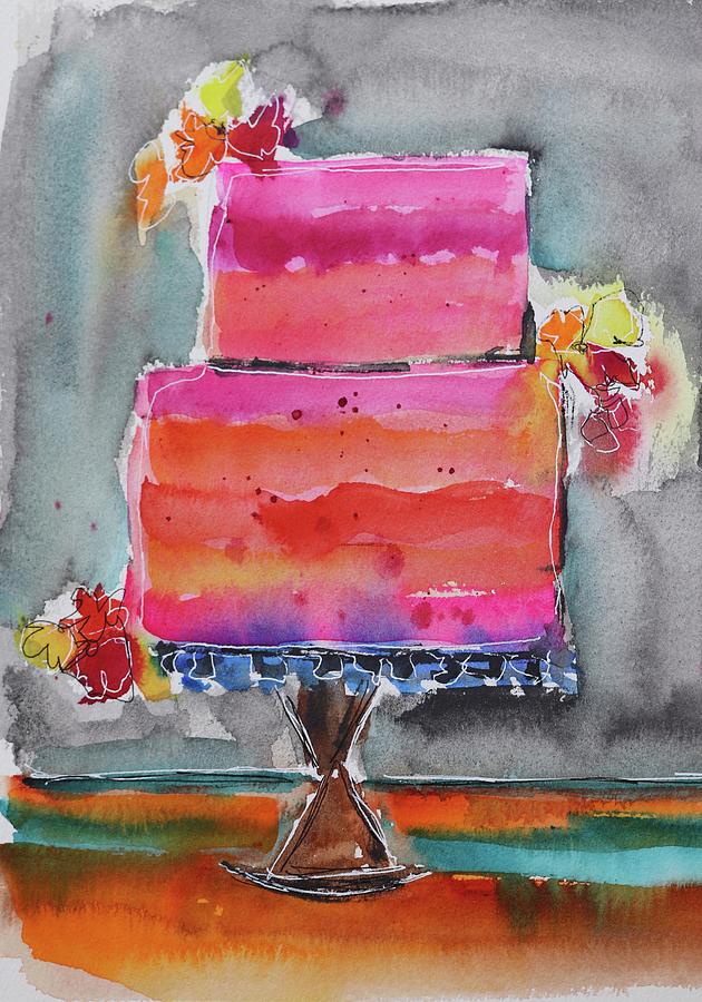 I Will Have My Cake Painting by Bonny Butler