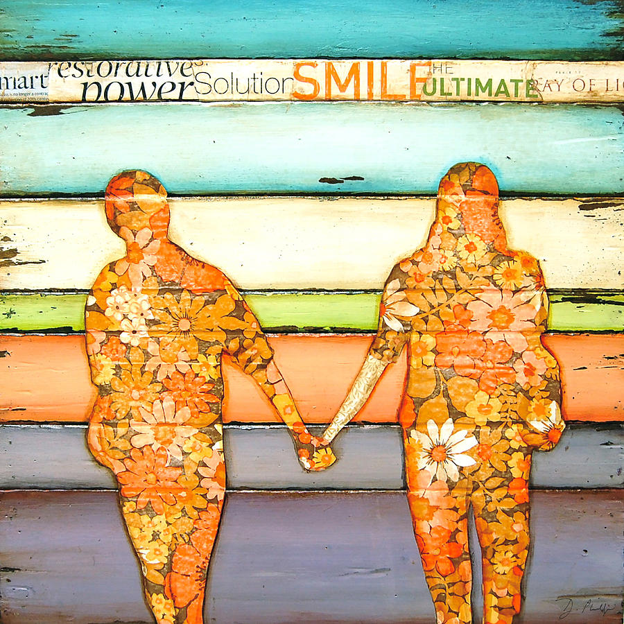 Valentines Day Mixed Media - I Will Never Let Go by Danny Phillips