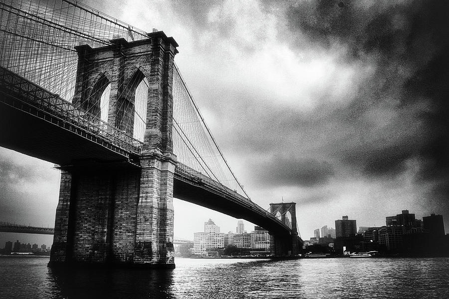 Brooklyn Bridge Sky Photograph by Jessica Jenney