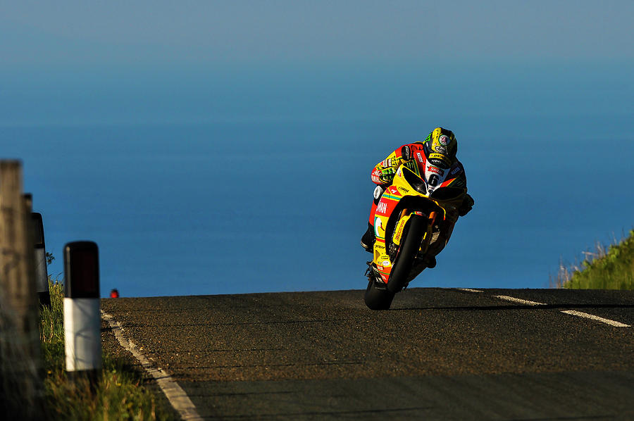 Ian Hutchinson TT 2012 Photograph by Tony Goldsmith