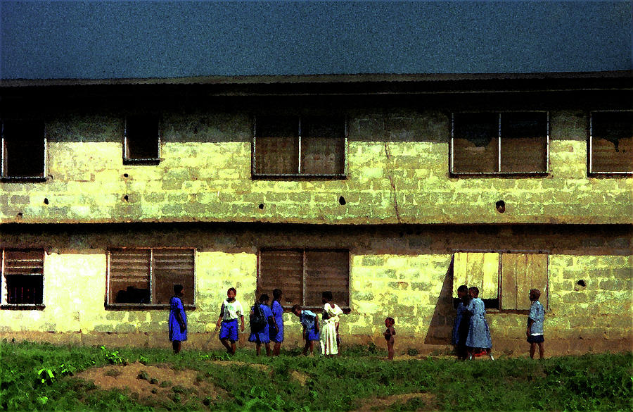Ibadan School Children Photograph by Wayne King