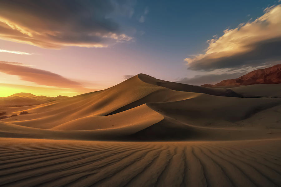 Death Valley National Park Photograph - Ibex Dunes by Steve Berkley
