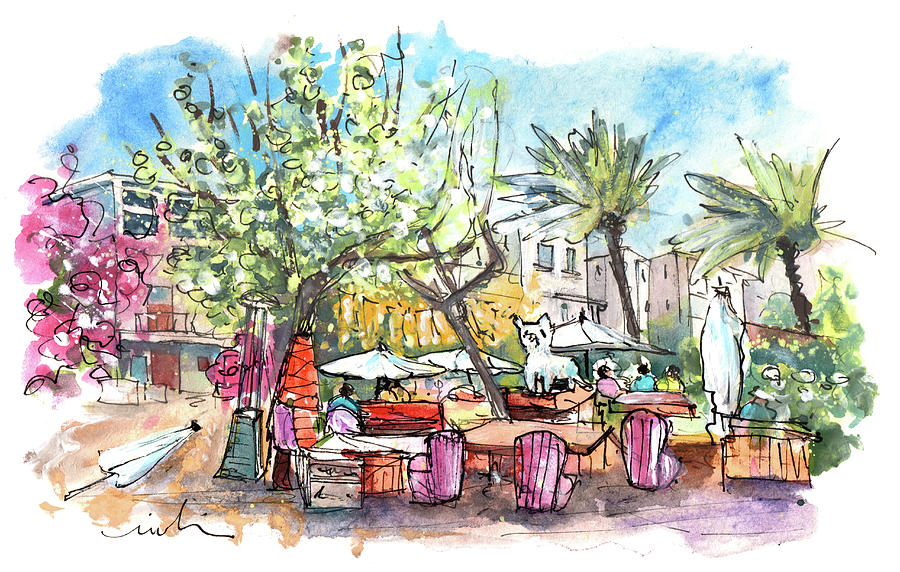 Ibiza Town 10 Painting by Miki De Goodaboom