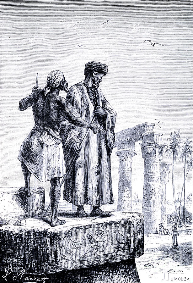 Ibn Batuta in Egypt y4 Drawing by Historic Illustrations Fine Art America