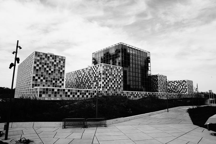 ICC Building in Black and White, the Hague, the Netherlands Photograph by Sebastiaan Kroes