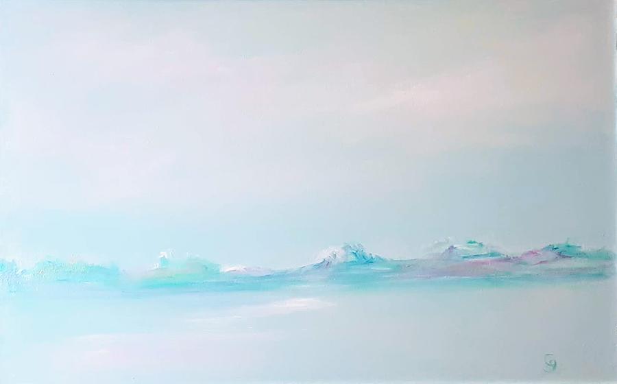 Ice                             2073 Painting by Cheryl Nancy Ann Gordon