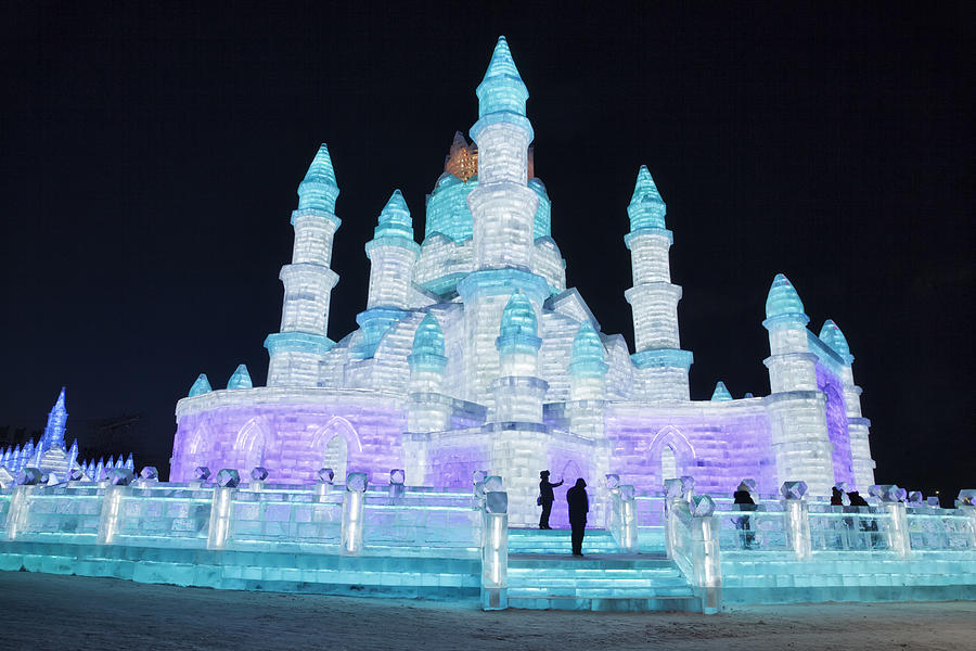 Ice and Snow World, Harbin, China Photograph by LeonU