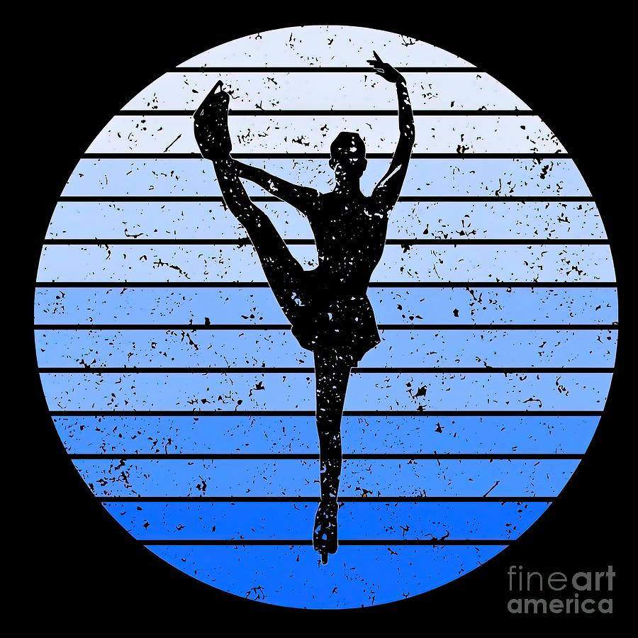 figure skating painting