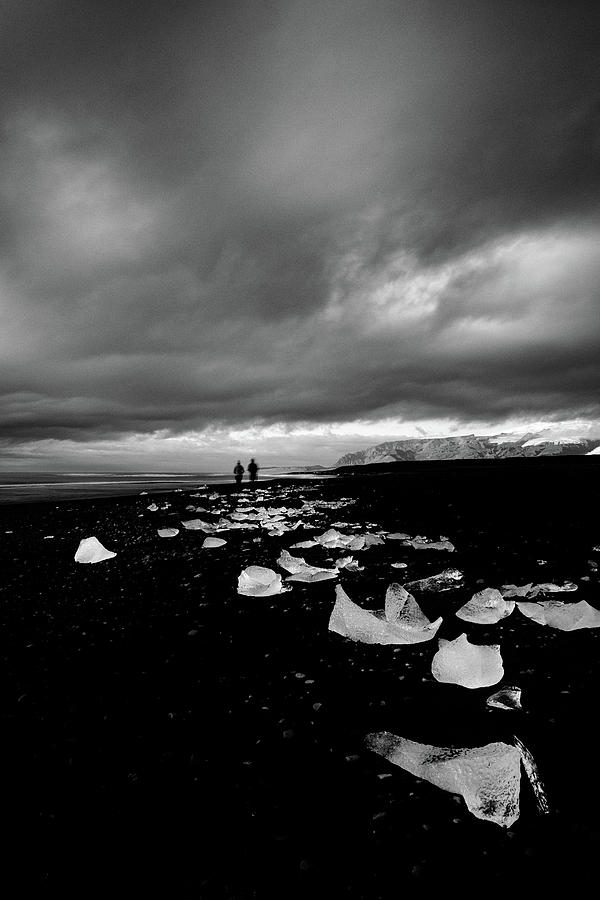 Ice beach III - Hof, Iceland Photograph by George Vlachos