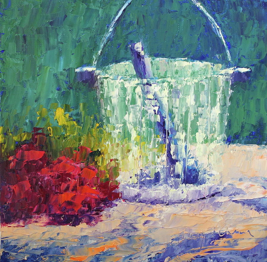 Ice Bucket Painting by Terry Chacon