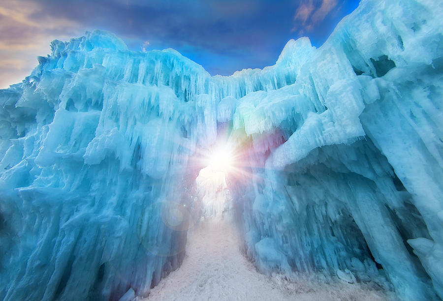Ice Castle Dream Photograph by Nicole Engstrom