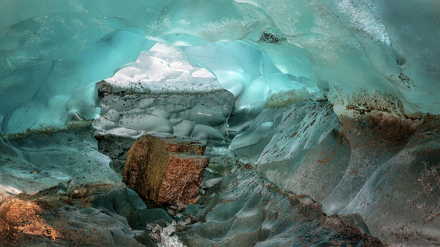 Ice Cave - 2 Photograph by Alex Mironyuk