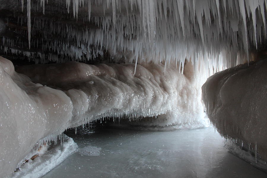 Ice Cave, Sand Island Photograph by Callen Harty