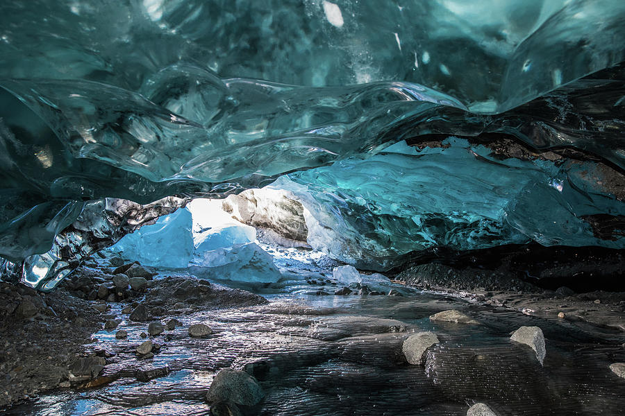 Ice Caves Photograph by David Kirby