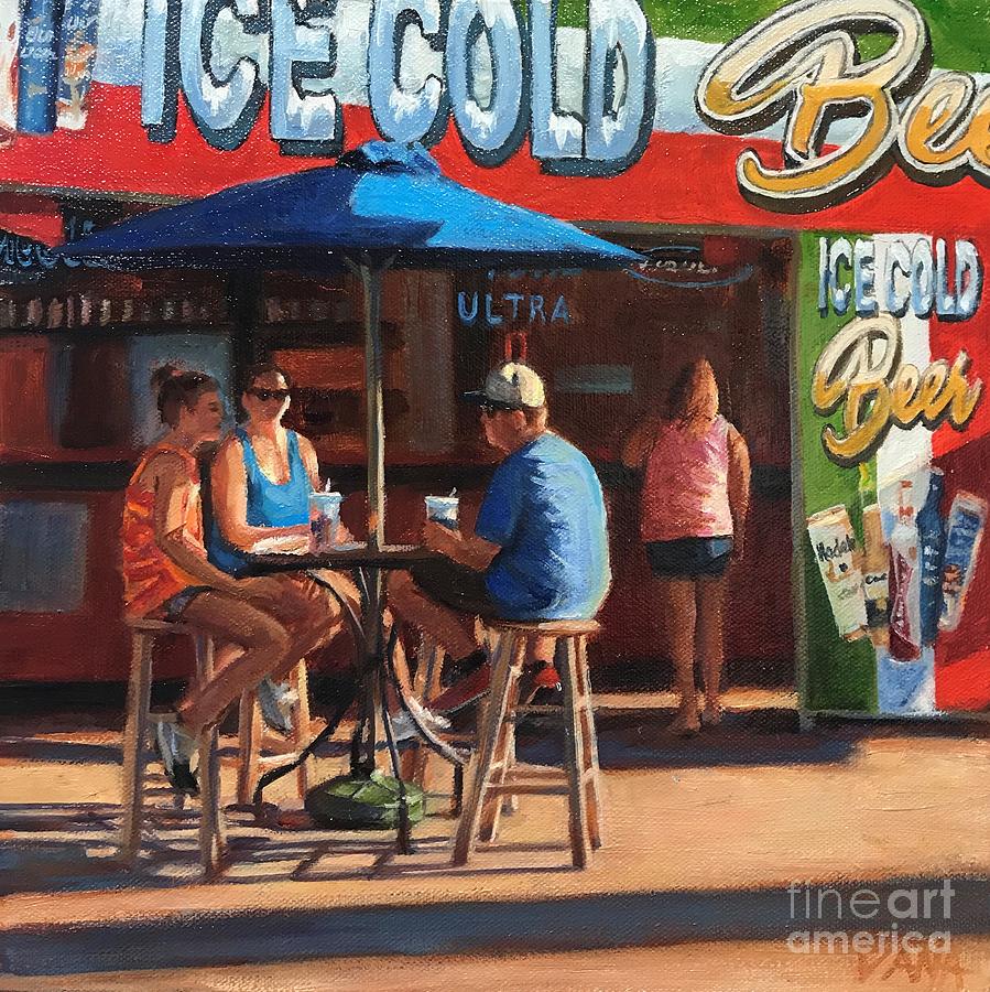 Beer Painting - Ice Cold Beer by Dana Lombardo