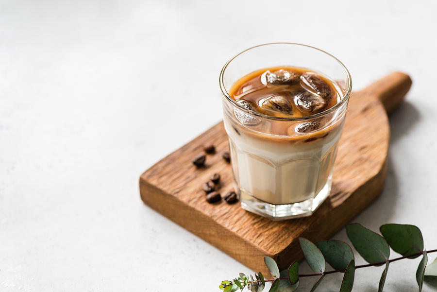 Ice Cold Coffee In Glass Photograph by Arx0nt