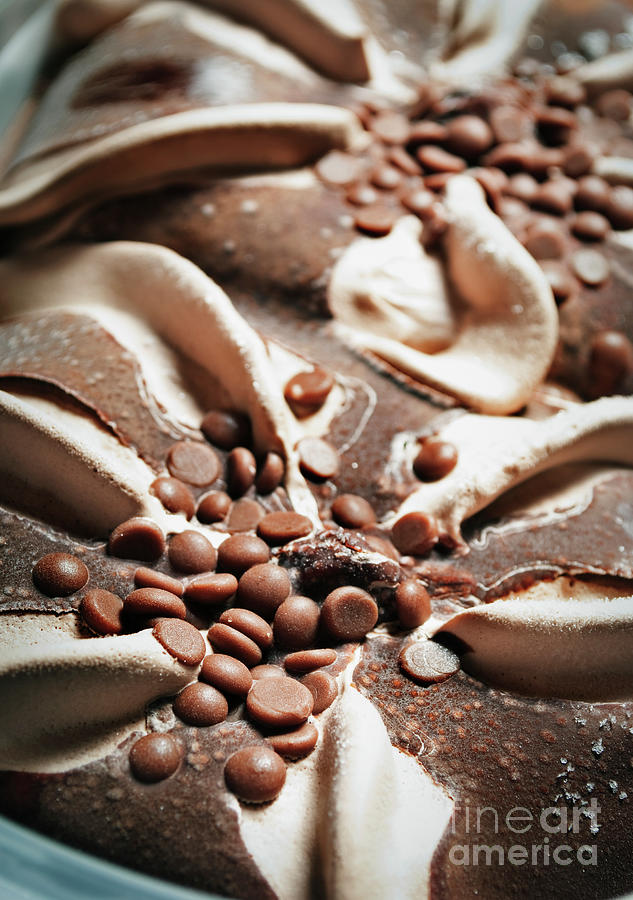 Ice cream closeup Photograph by Jelena Jovanovic
