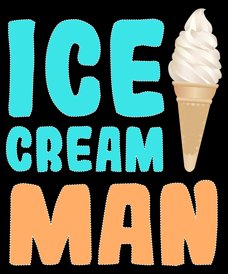 Ice Cream Man Digital Art by Flippin Sweet Gear