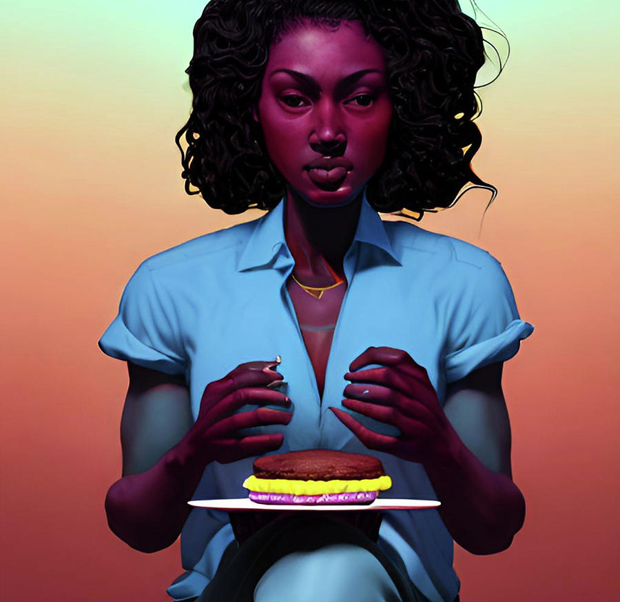 Ice cream sandwich days Digital Art by Latoya Nesmith Fine Art America