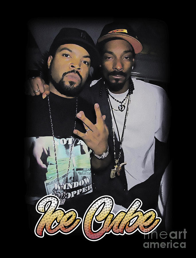 Ice Cube And Snoop Dogg Digital Art by Roseanne Castillo - Pixels