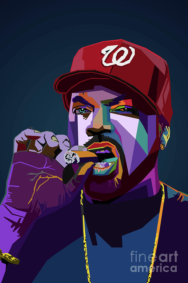 Ice Cube Digital Art by Pdart