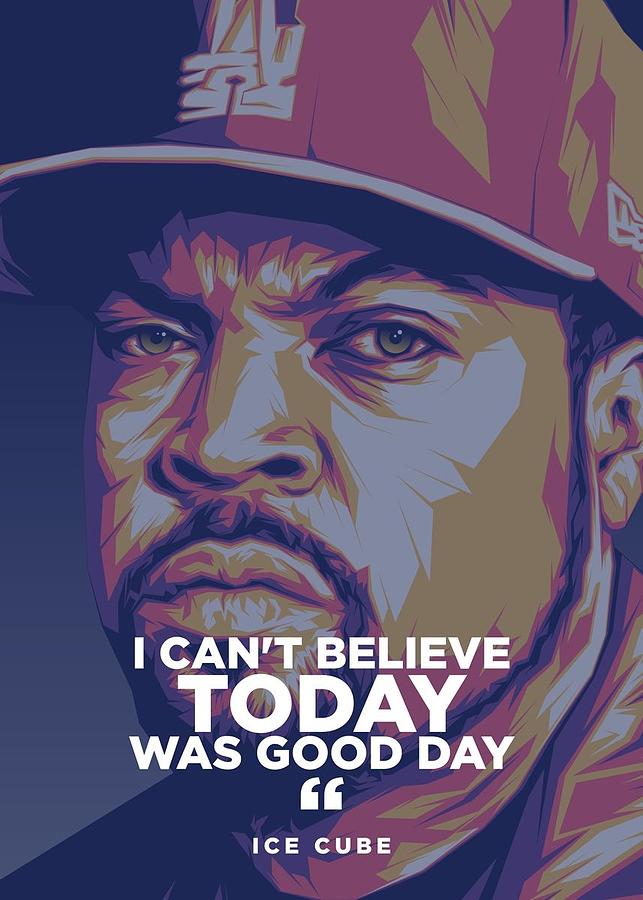 Ice Cube Rapper Digital Art by Kha Dieu Vuong - Fine Art America