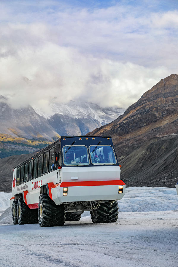 Ice Explorer Columbia Icefield Photograph by Dan Sproul