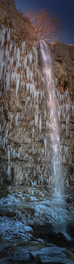 Ice Fall Photograph by Lance Christiansen
