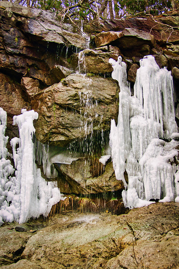 Ice Falls Photograph by Meta Gatschenberger
