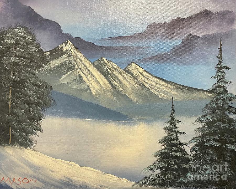 Ice Lake Painting by Jessie Mason - Fine Art America