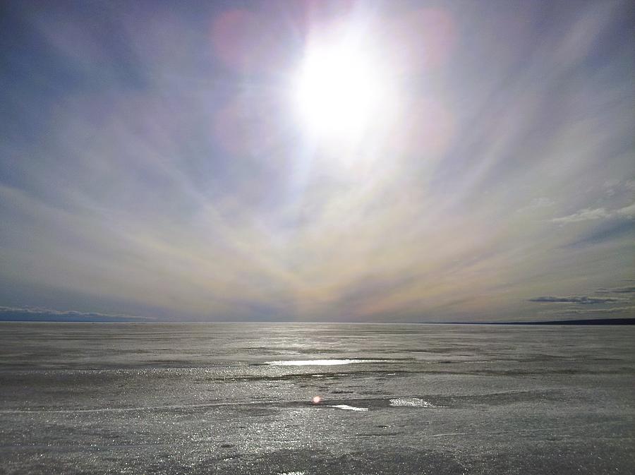 Ice Lake Photograph by Lisa Mutch