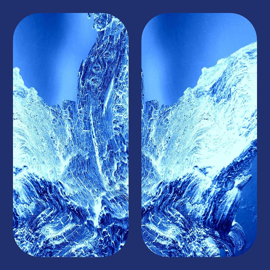 Ice-lantic Collage Digital Art by Loraine Yaffe