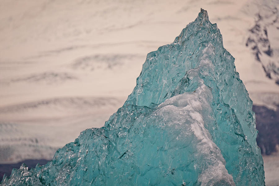 Ice Mountain Jokulsarlon Photograph by Catherine Reading